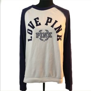Pink Victoria’s Secret Sweatshirt.